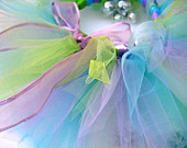 Woodland Fairy Tutu - Lavender, Aqua and Green Girls, Toddlers, Infants Photo Prop or Just for Fun