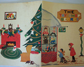 Vintage Christmas Book ~The Toy Shop Secret~ Children's Fiction 1960s