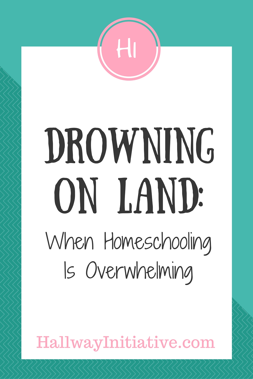 Drowning on land: when homeschooling is overwhelming
