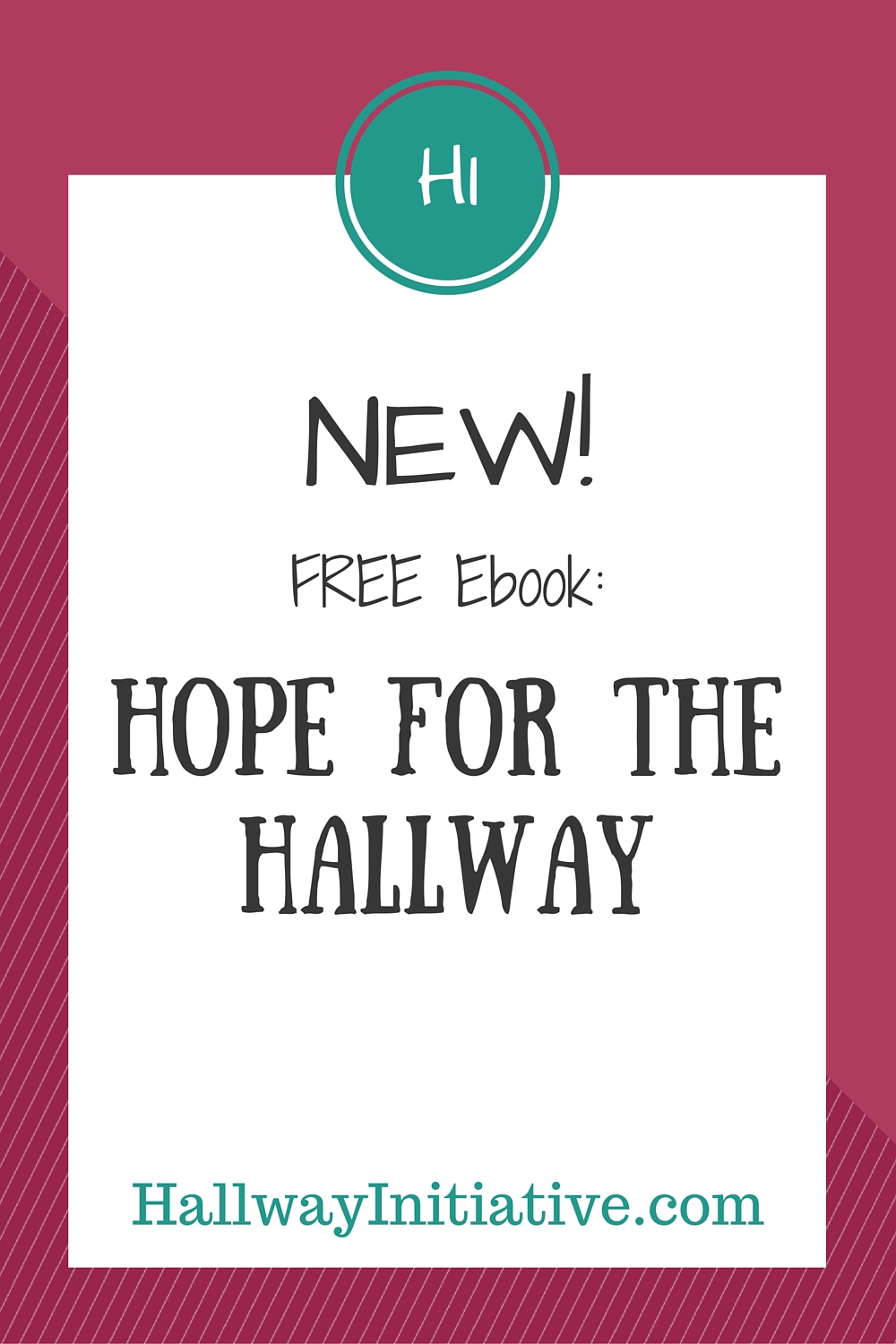 NEW! Free ebook: Hope for the Hallway