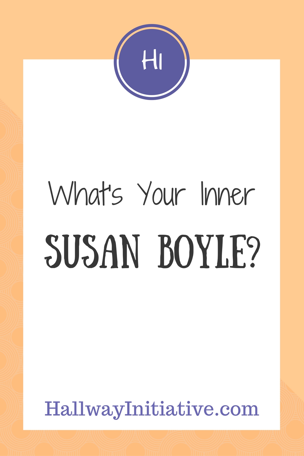 What's your inner Susan Boyle?