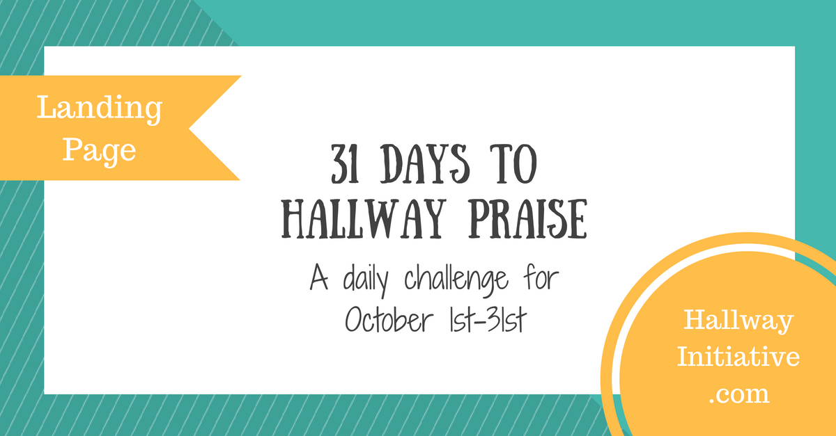 31 days to hallway praise