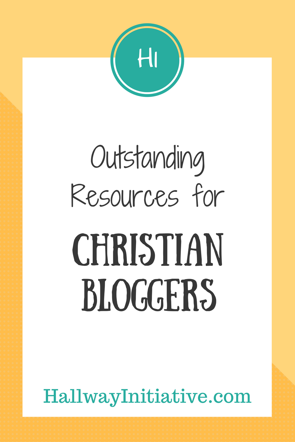Outstanding resources for Christian bloggers