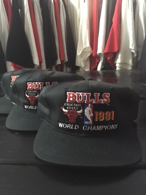 1991 Vintage Bulls Championship Hat 