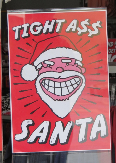 tight ass santa