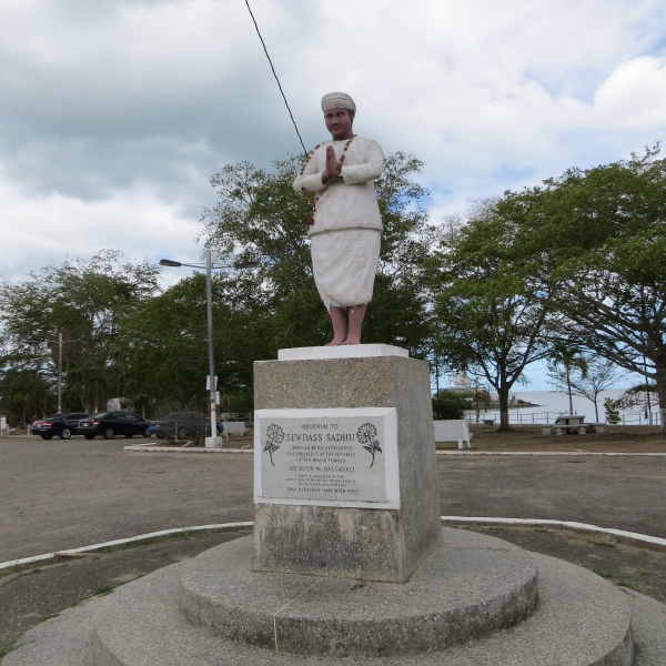 sewdass sadhu statue trinidad