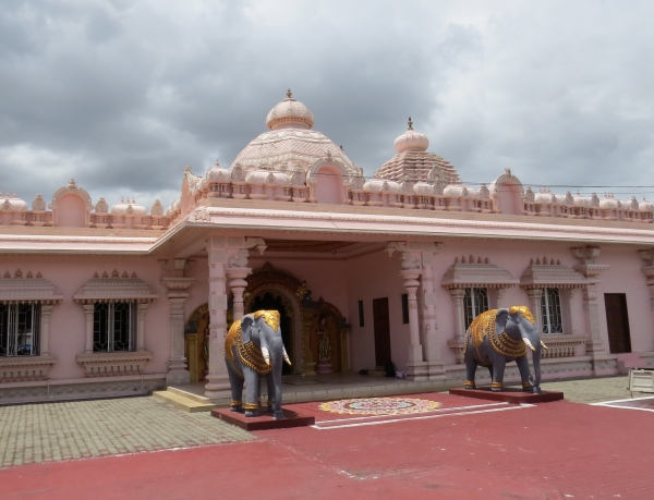 hanuman temple entrance trinidad