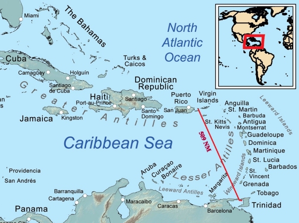 trinidad to culebra puerto rico