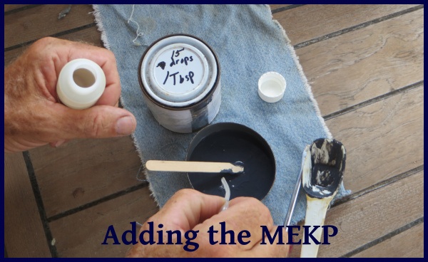 adding the mekp