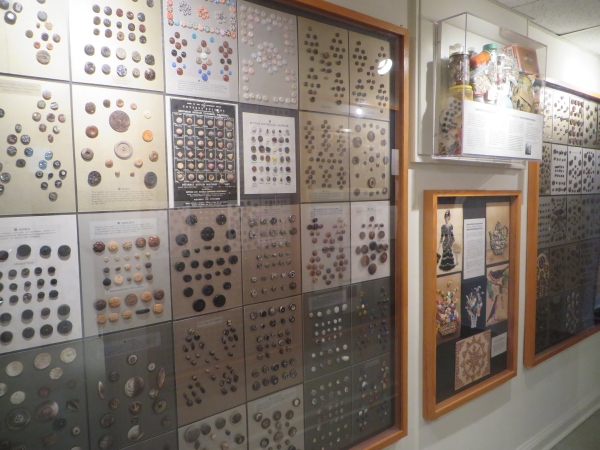 button collection, lightner museum, st. augustine, florida