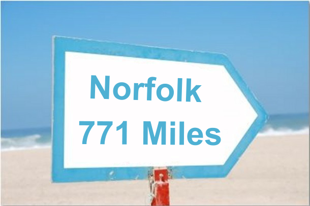 norfolk 771 miles