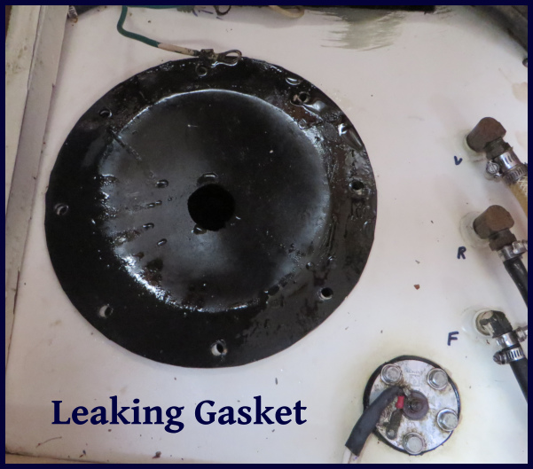leaking gasket