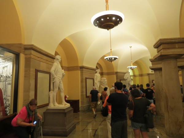 hall of statuary capitol building washington dc