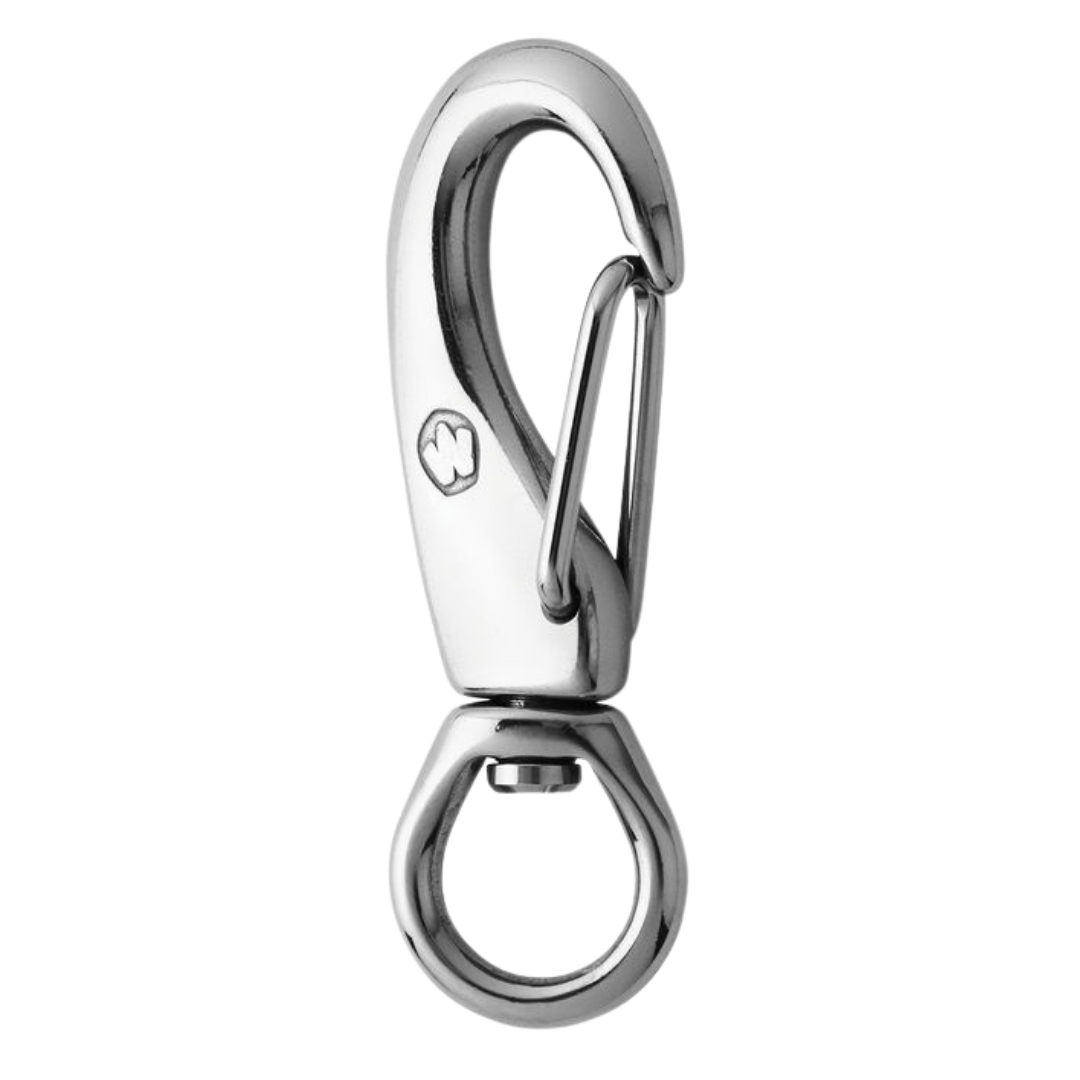 Wichard Safety Snap Hook With Swivel — TM Yachts, Rigging and