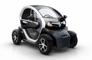The 2013 Renault Twizy. It has recently been suggested with two electric motor configurations.