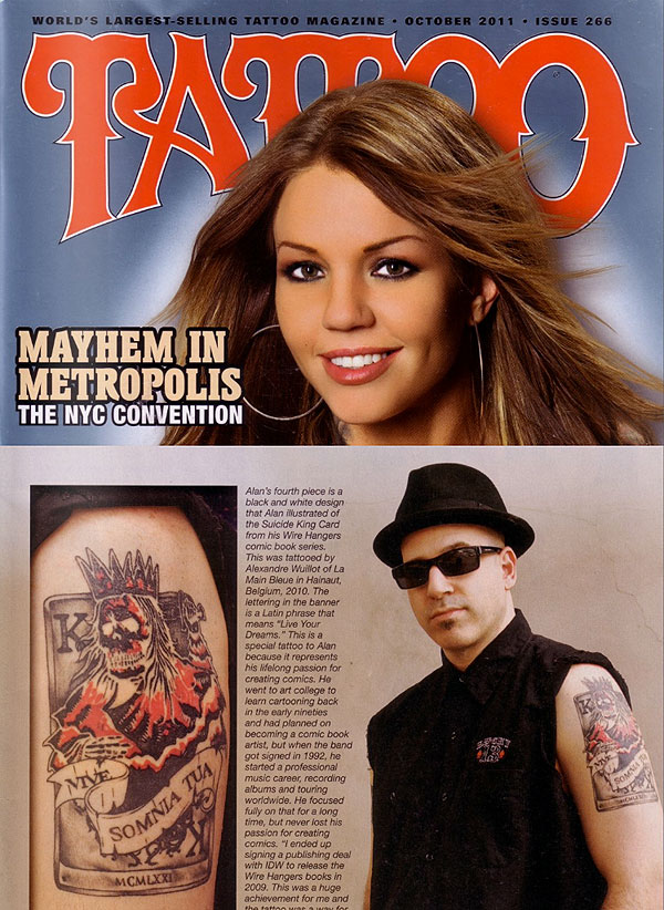Alan Robert/Tattoo Magazine #266 (Oct. 2011)