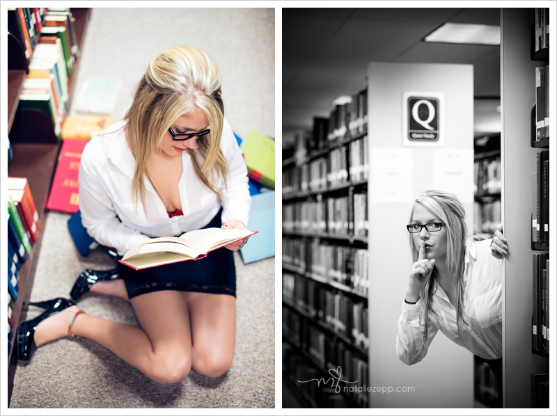 naughty librarian bad teacher styled session