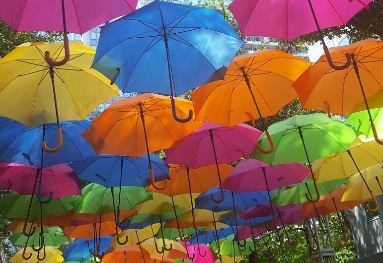 pittsburgh arts fest umbrellas