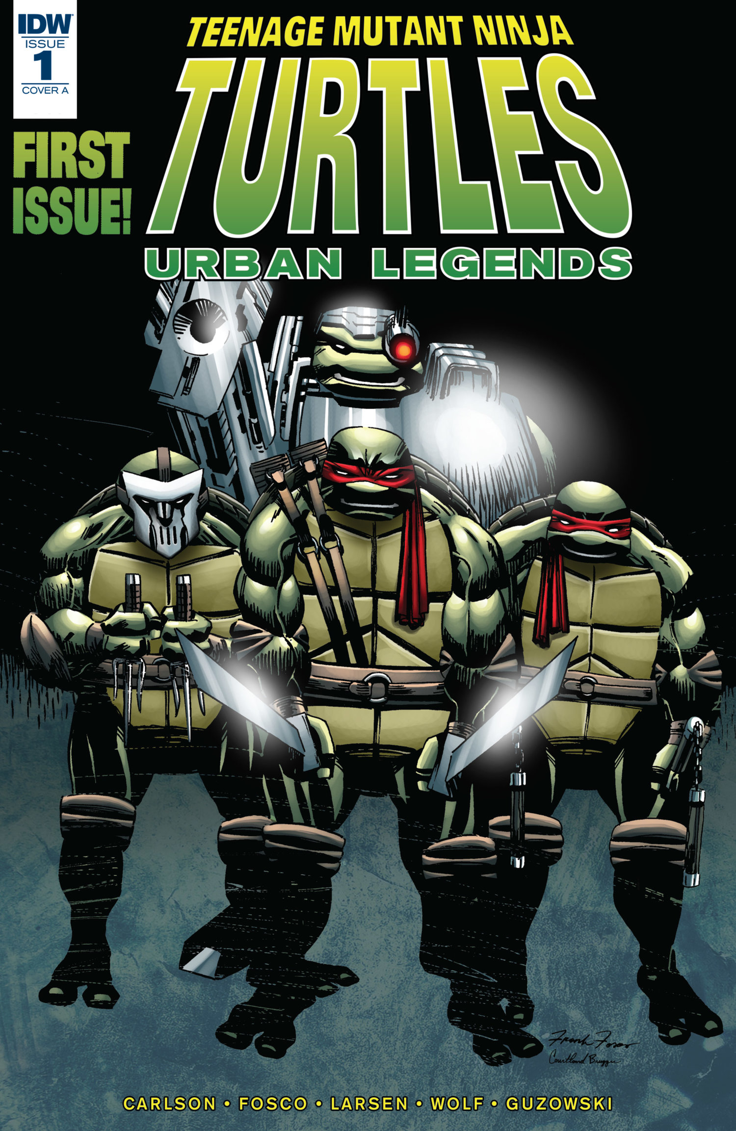 Teenage Mutant Ninja Turtles Urban Legends #19 A Cover IDW NM Comics Book