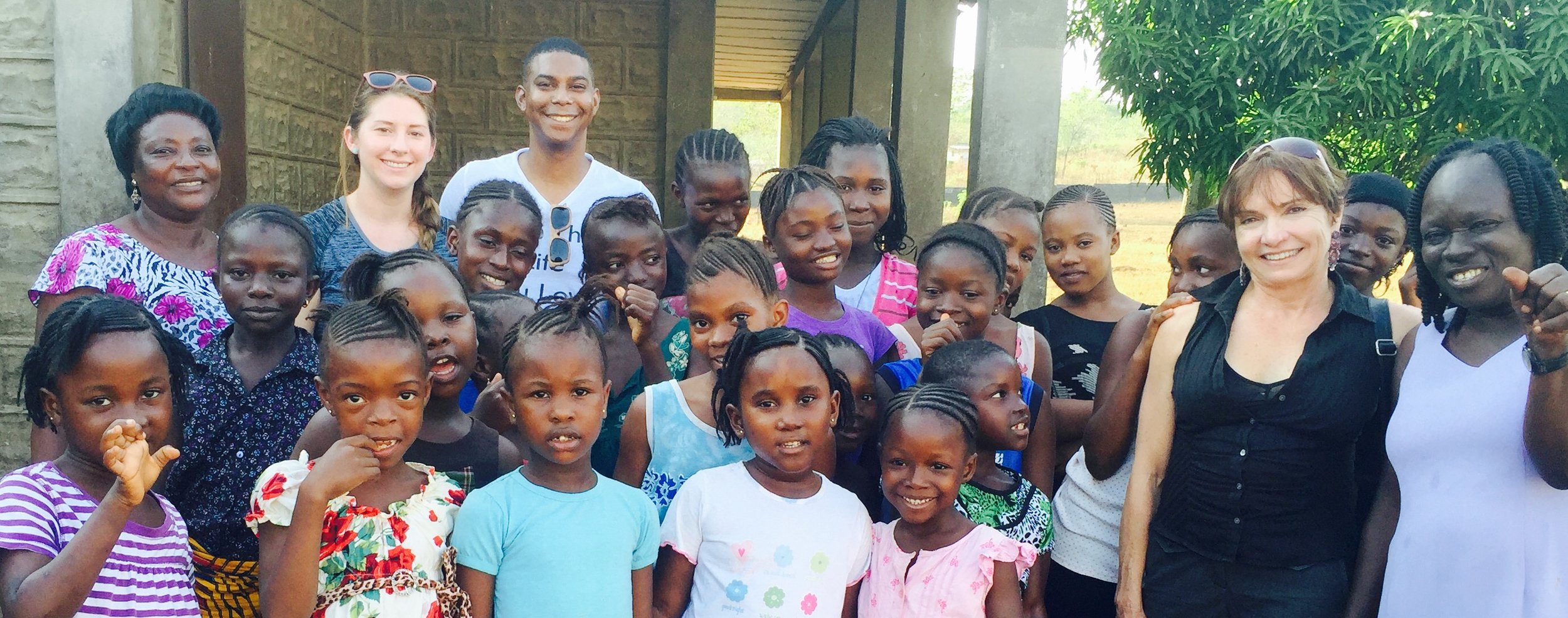 TVL visits June Hartranft Primary School in Moyamba, Sierra Leone.