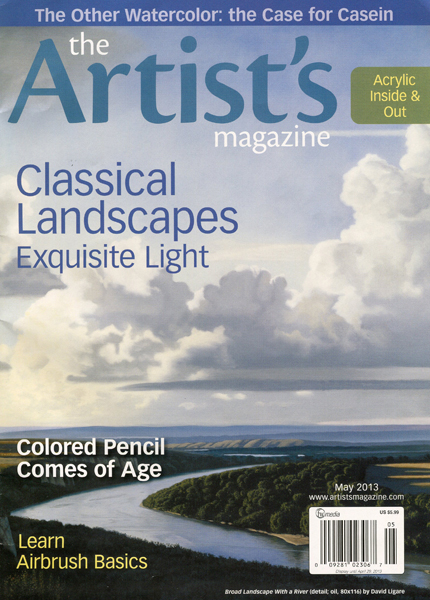 Artists Magazine May Cover
