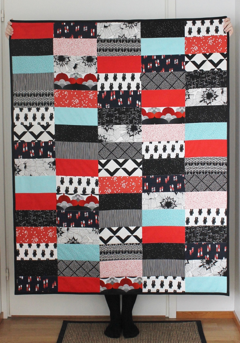 A quilt for a darling baby - www.paperiaarre.com