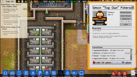 While the guards and staff remain faceless ciphers, the prisoners each have a in-depth backstory that can be viewed in menus