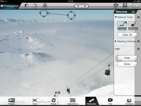 Photogene iPad app