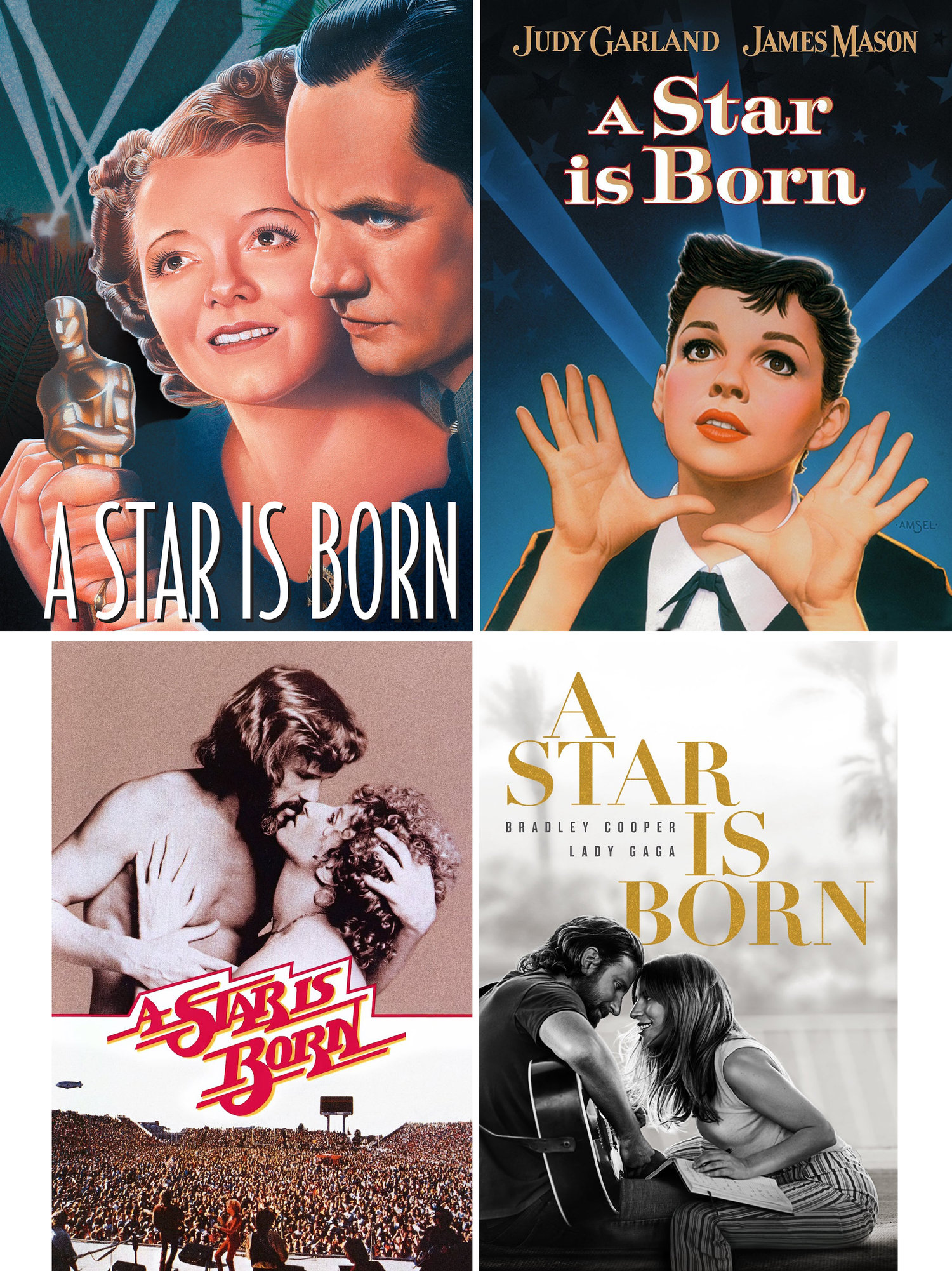 Asheville Movies — A Star Is Born (times four)