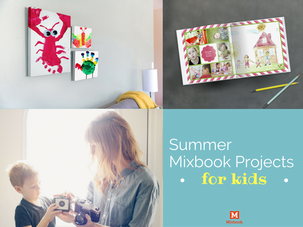 Kid's Summer Mixbook Projects Activities