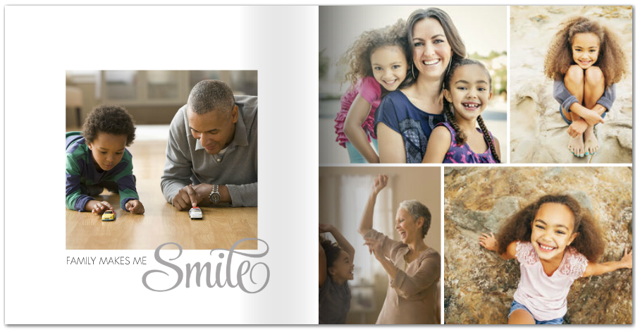 everyday modern family photo book mixbook