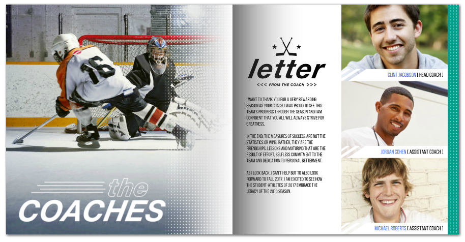 hockey team sport photo book mixbook