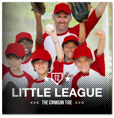 little leauge team sport photo book mixbook