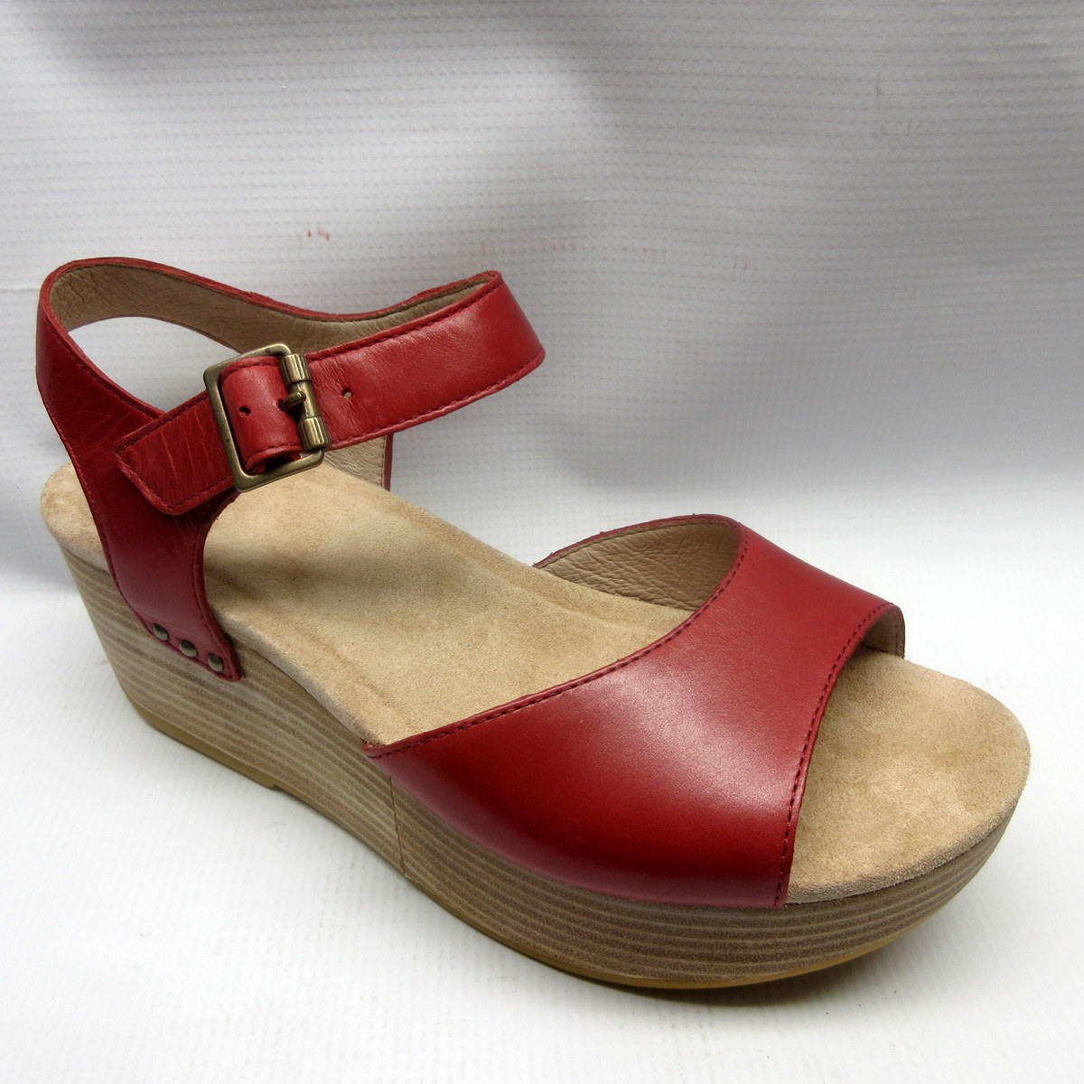 Dansko Sandals Women Silvie in Red Size 38 — Cabaline