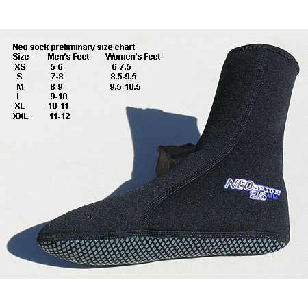 Nookie Ti-Liner 2mm Neoprene Socks