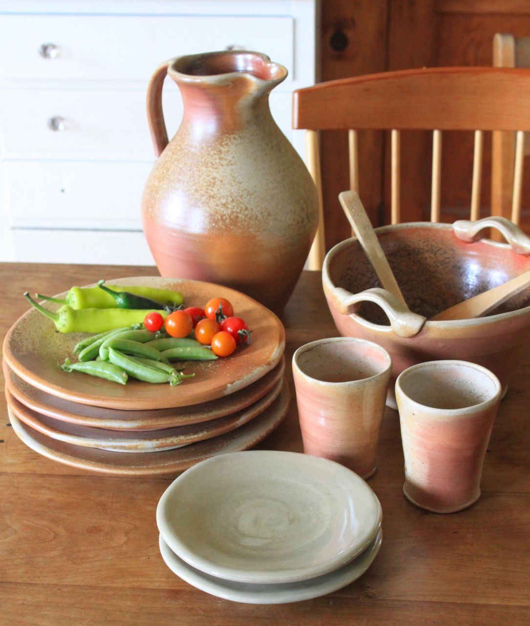 handmade pottery, woodfired pottery, Vermont pottery, Vermont potters