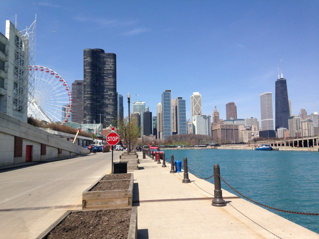 View from Navy Pier Chicago