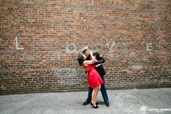 love sign on brick wall