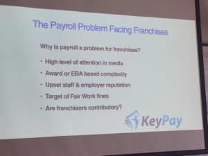 Current Issues for franchise accountants