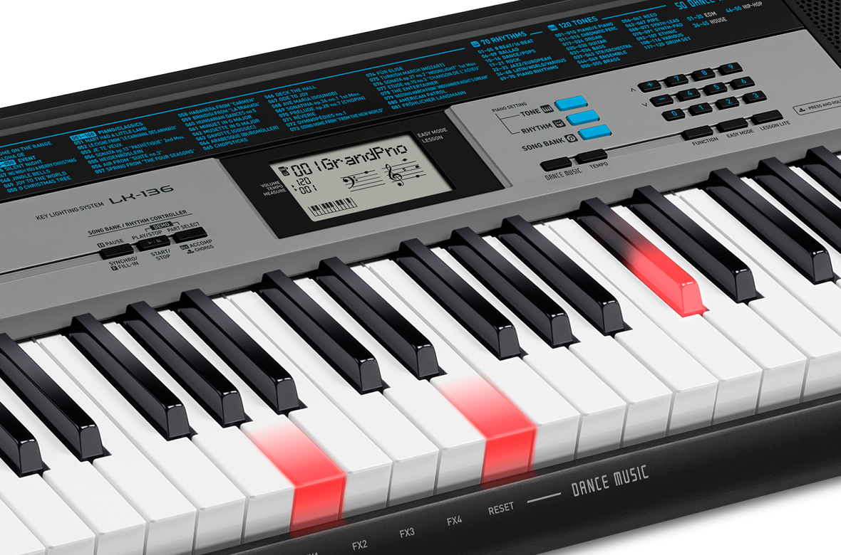 titel Memo At regere Will lighted keys teach me to play properly? | Electronic Musical  Instruments | CASIO