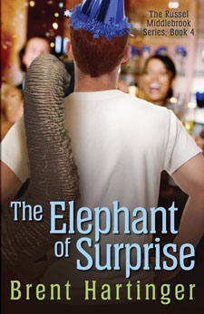 Cover for The Elephant of Surprise by Brent Hartinger