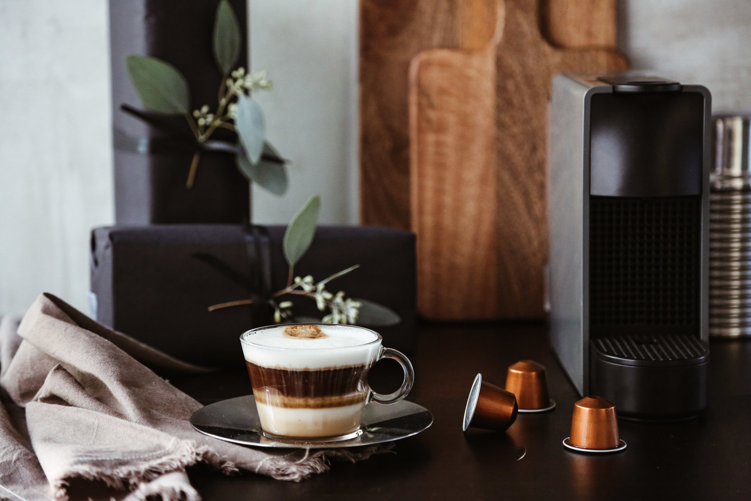 Nespresso Gifts for the Coffee Lover + Maple Brown Sugar Oat Milk