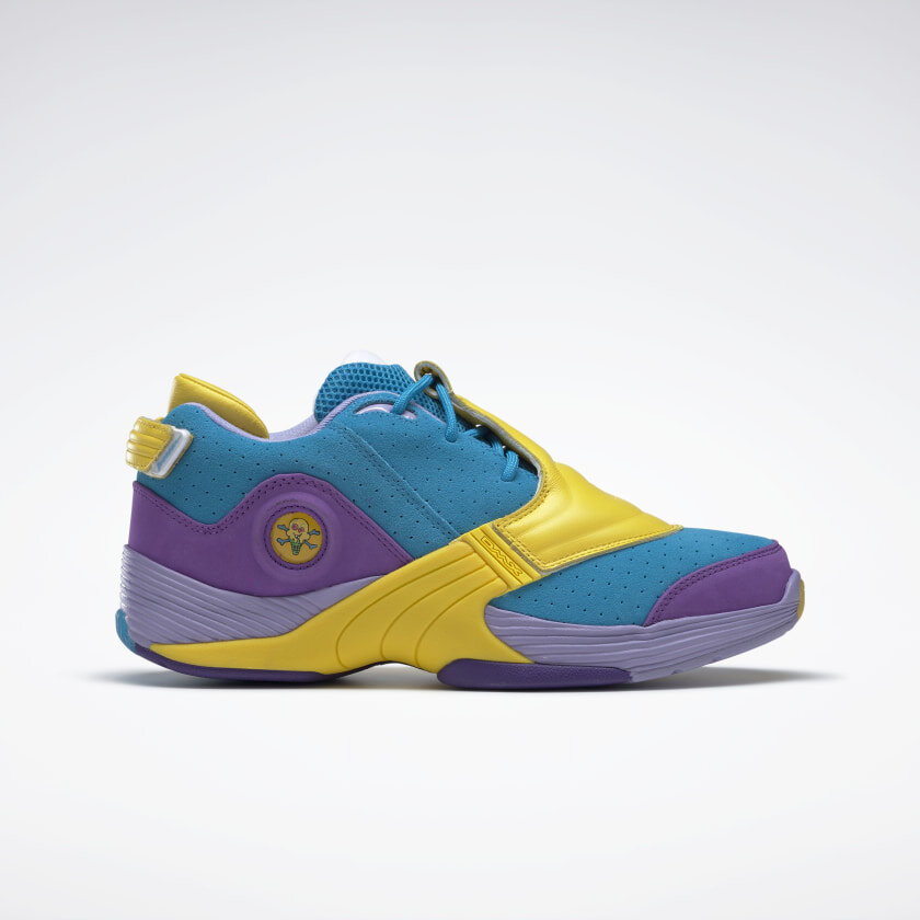reebok shoes blue and yellow
