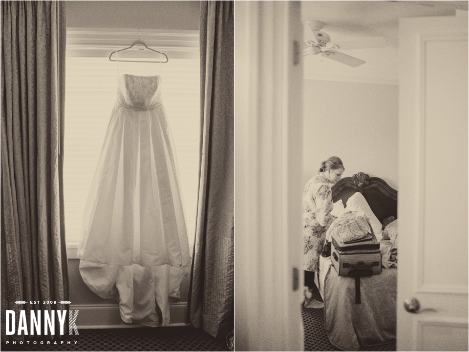 Emily Gasson getting ready at The Inn at Ole Miss for her Wedding Photography