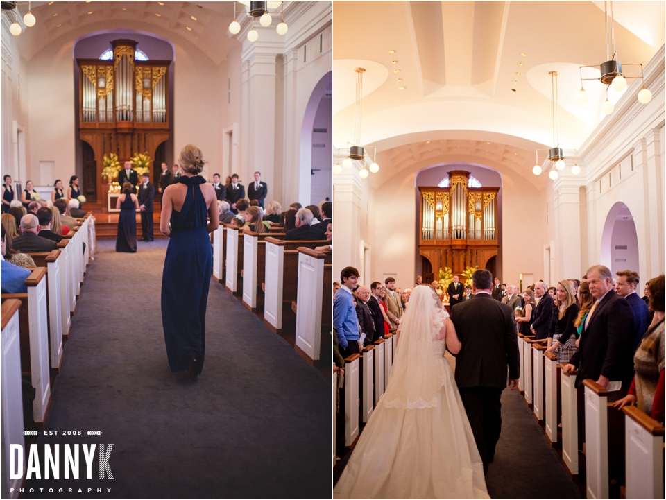 Wedding Photography of Emily Gasson and Josh Lawrence at Paris Yates Chapel on campus of Ole Miss