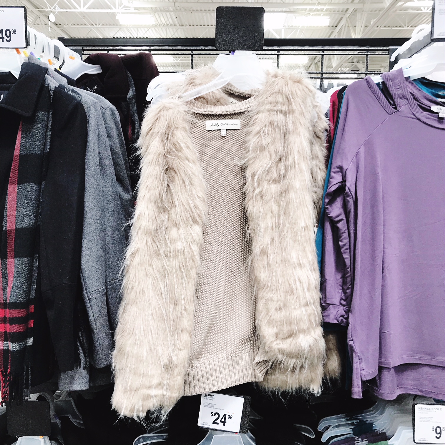 Fur Vest #samsclubstyle — Sam's Simple Savings
