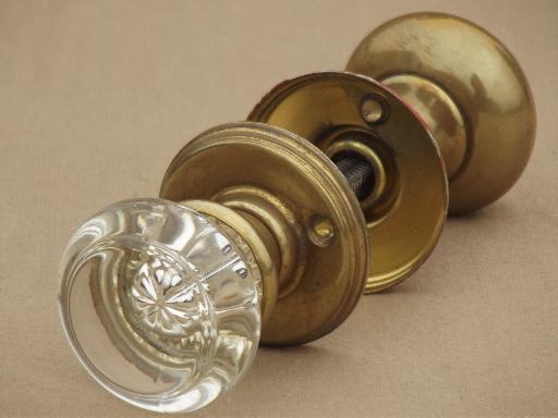 antique-door-hardware-vintage-mercury-silver-glass-doorknob-solid-brass-door-knob-Laurel-Leaf-Farm-item-no-u102230-1