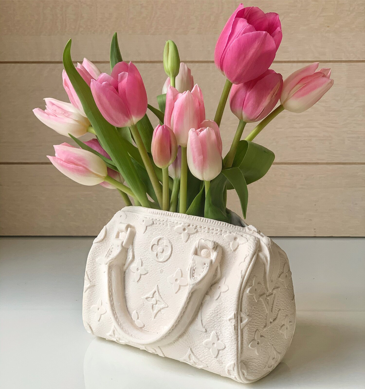 Bodega Rose's Louis Vuitton Mini Speedy Bag Vase