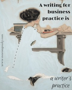A writing-for-business practice is a writing practice - Coles Phillips Life Magazine