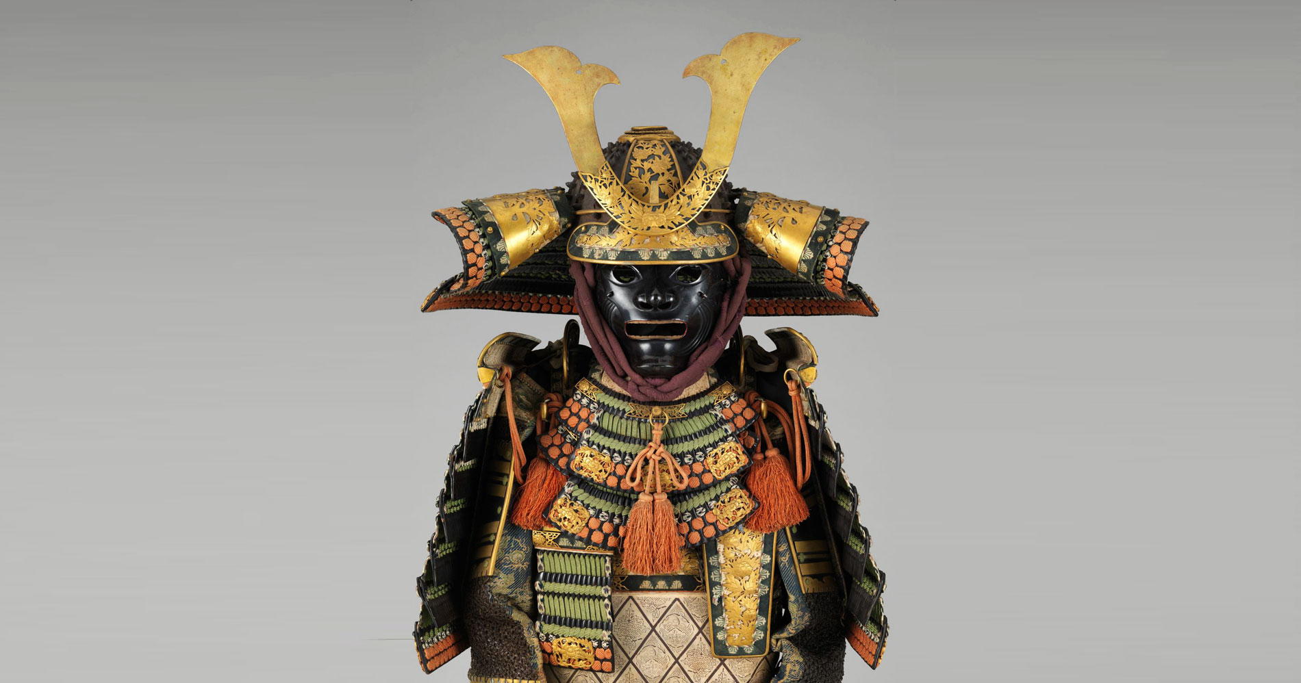 Japanese Tengu Mask Omen Noh Kabuki Samurai Demon Plastic Japan 
